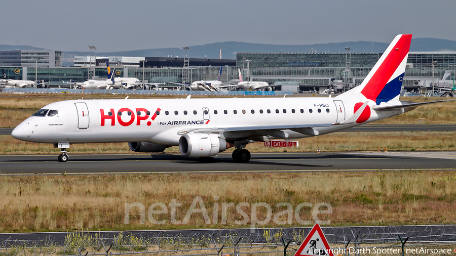 HOP! Embraer ERJ-190STD (ERJ-190-100STD) (F-HBLI) | Photo 374604