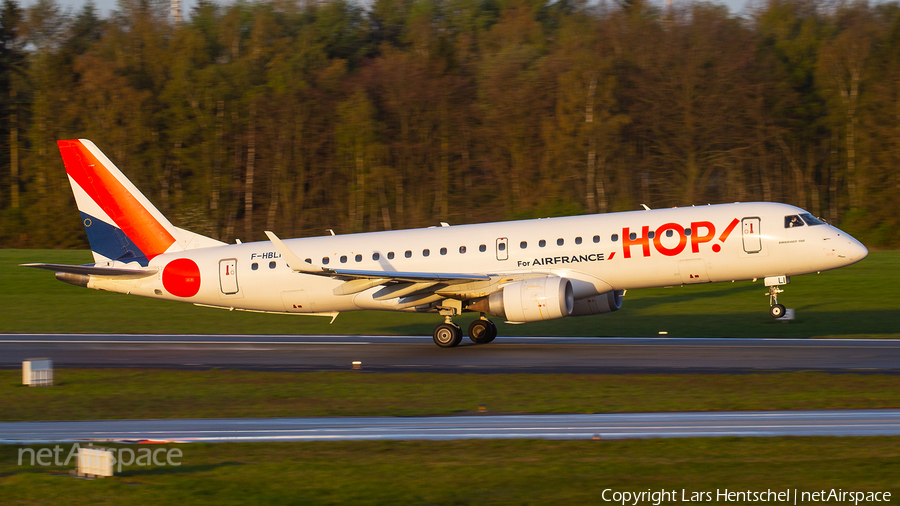 HOP! Embraer ERJ-190STD (ERJ-190-100STD) (F-HBLI) | Photo 445979