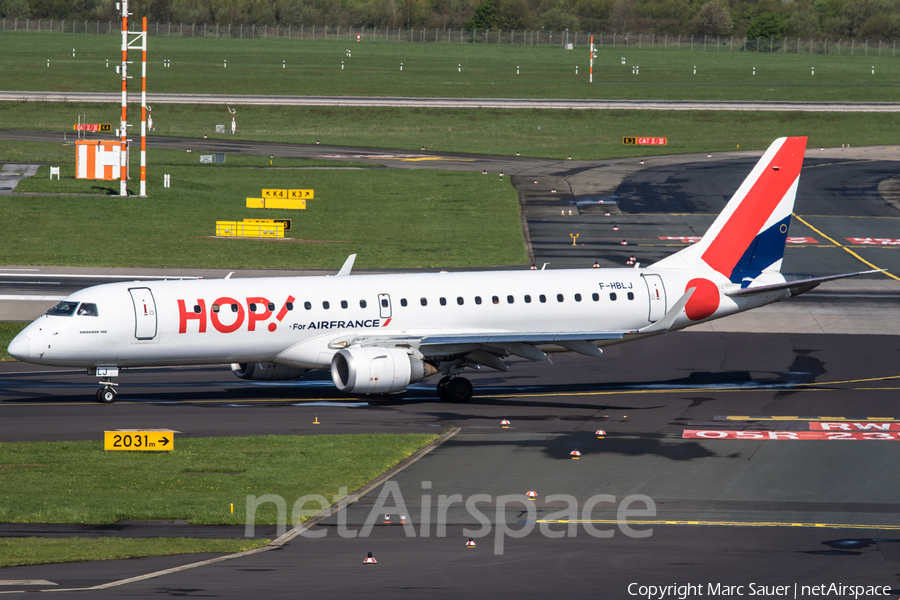 HOP! Embraer ERJ-190STD (ERJ-190-100STD) (F-HBLJ) | Photo 237743