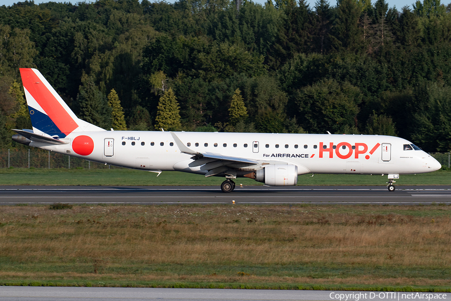 HOP! Embraer ERJ-190STD (ERJ-190-100STD) (F-HBLJ) | Photo 402541