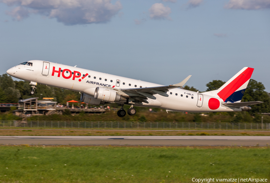 HOP! Embraer ERJ-190STD (ERJ-190-100STD) (F-HBLK) | Photo 469549