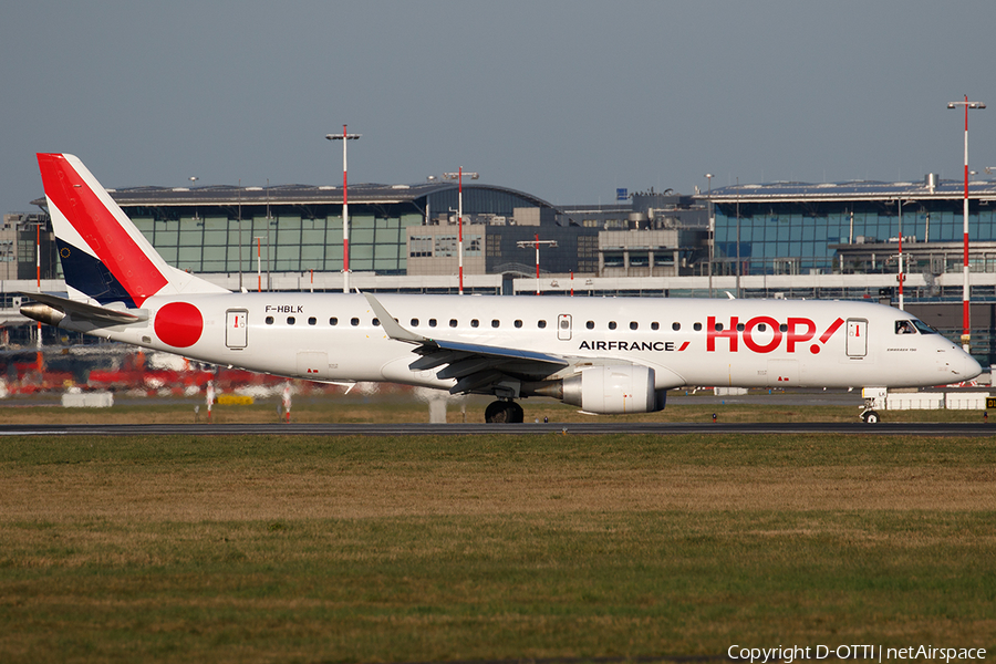 HOP! Embraer ERJ-190STD (ERJ-190-100STD) (F-HBLK) | Photo 439649