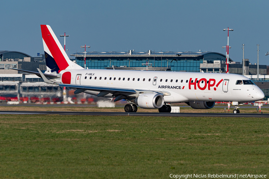 HOP! Embraer ERJ-190STD (ERJ-190-100STD) (F-HBLK) | Photo 439655