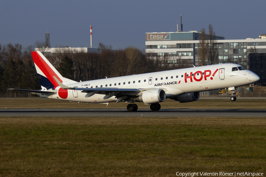 HOP! Embraer ERJ-190STD (ERJ-190-100STD) (F-HBLK) | Photo 500358