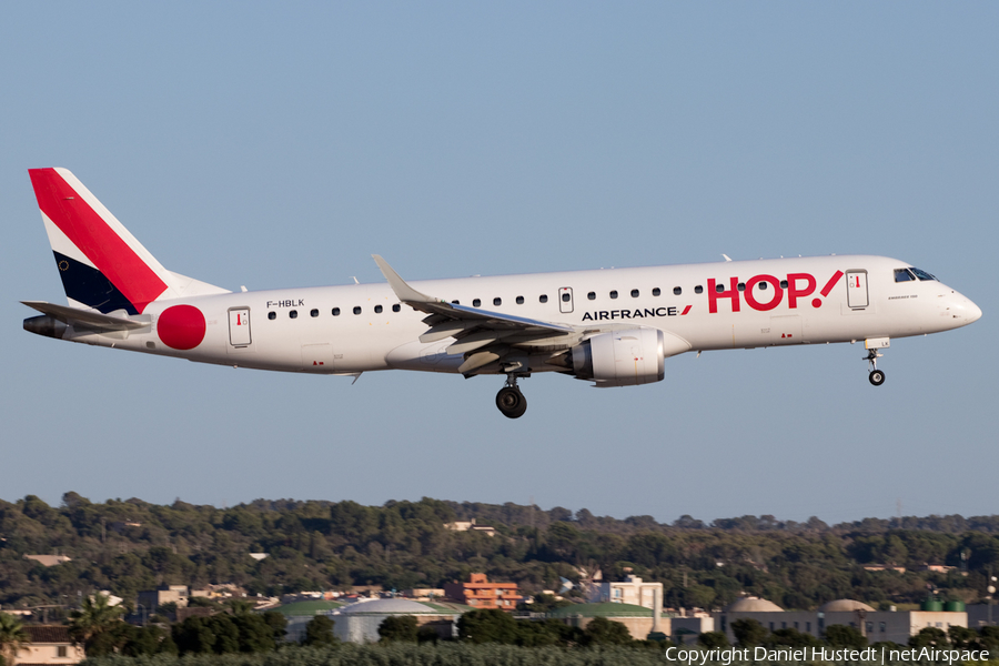HOP! Embraer ERJ-190STD (ERJ-190-100STD) (F-HBLK) | Photo 534283