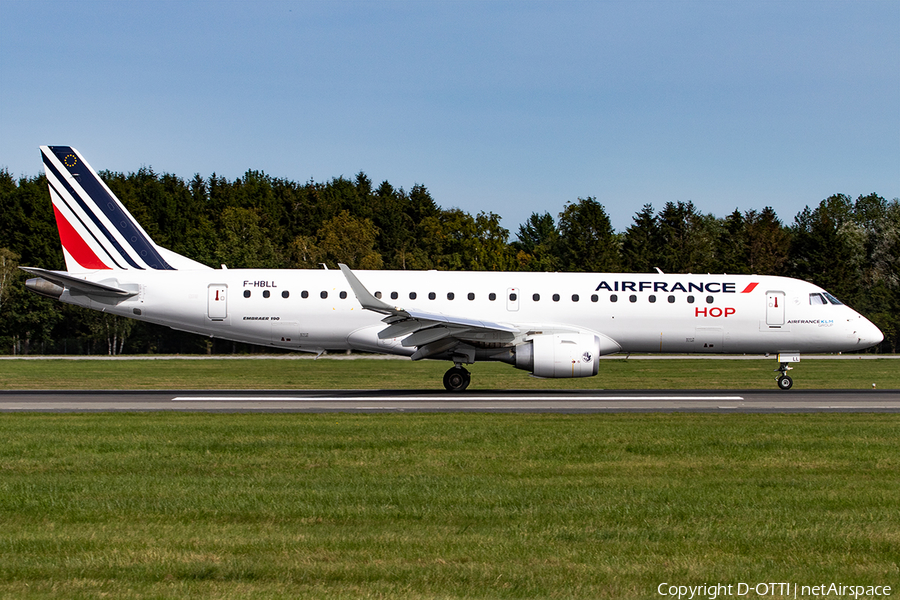 HOP! Embraer ERJ-190STD (ERJ-190-100STD) (F-HBLL) | Photo 402982