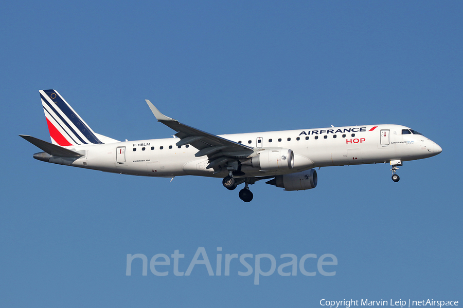 Air France HOP Embraer ERJ-190STD (ERJ-190-100STD) (F-HBLM) | Photo 489909