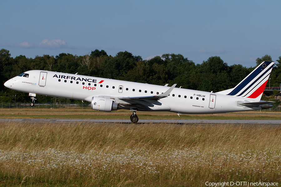 Air France HOP Embraer ERJ-190STD (ERJ-190-100STD) (F-HBLM) | Photo 454936