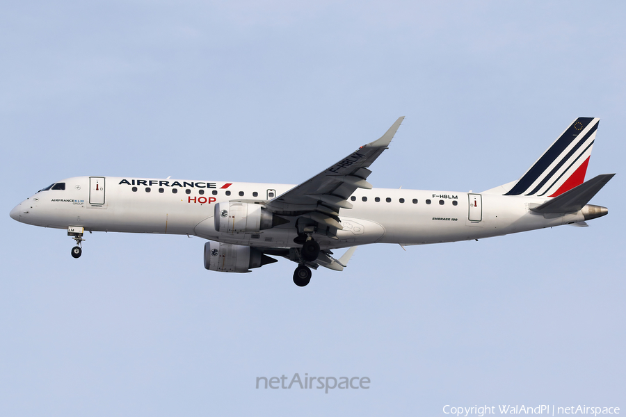 Air France HOP Embraer ERJ-190STD (ERJ-190-100STD) (F-HBLM) | Photo 659969