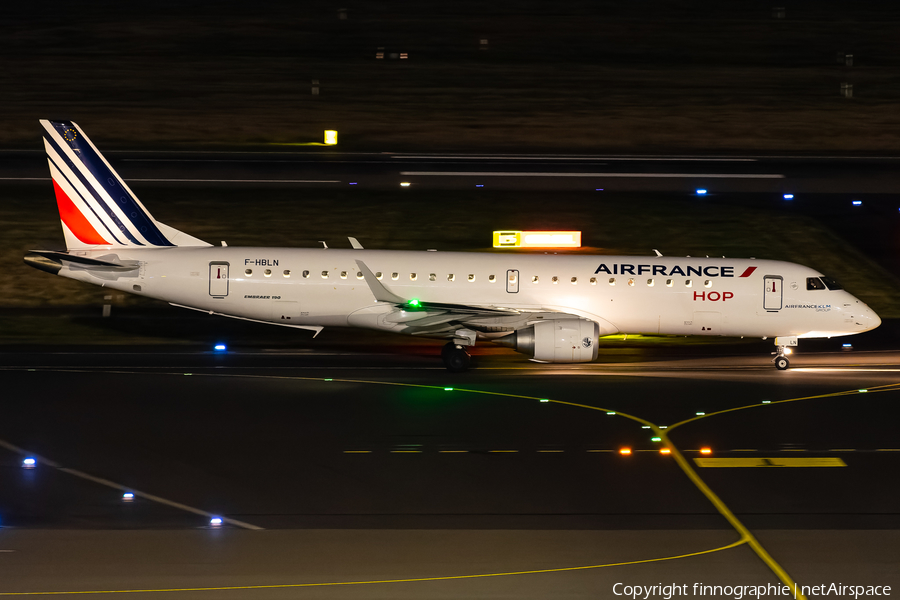 Air France HOP Embraer ERJ-190STD (ERJ-190-100STD) (F-HBLN) | Photo 493803