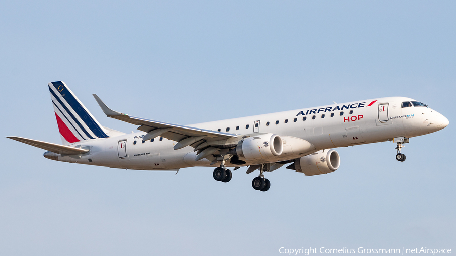 Air France HOP Embraer ERJ-190STD (ERJ-190-100STD) (F-HBLN) | Photo 439361