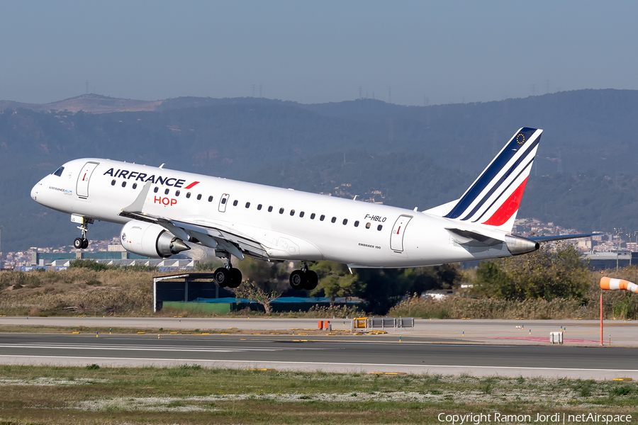 Air France HOP Embraer ERJ-190STD (ERJ-190-100STD) (F-HBLO) | Photo 409860