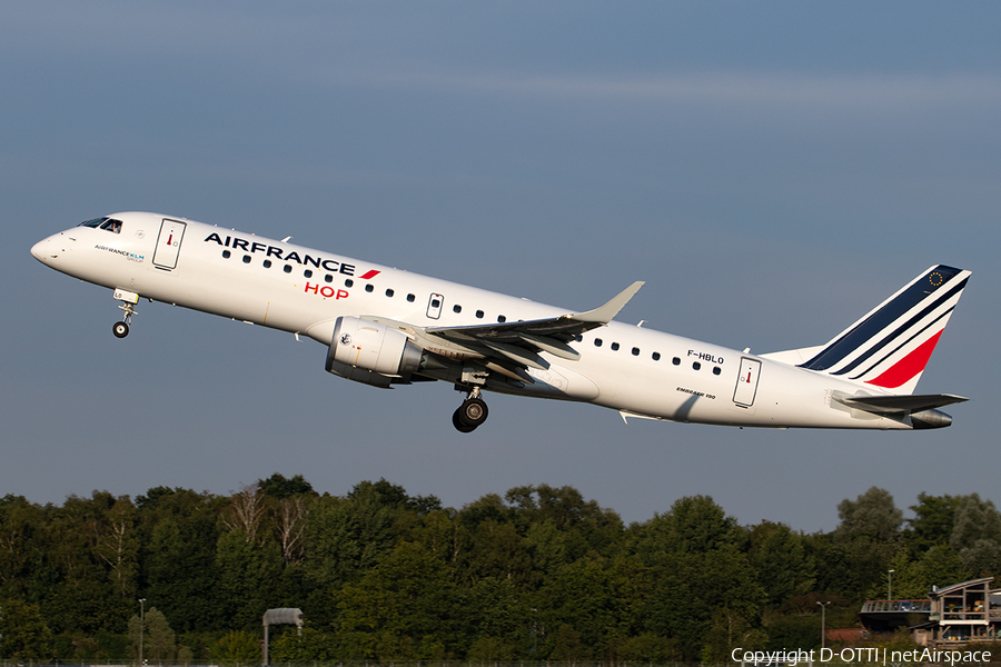 Air France HOP Embraer ERJ-190STD (ERJ-190-100STD) (F-HBLO) | Photo 402340