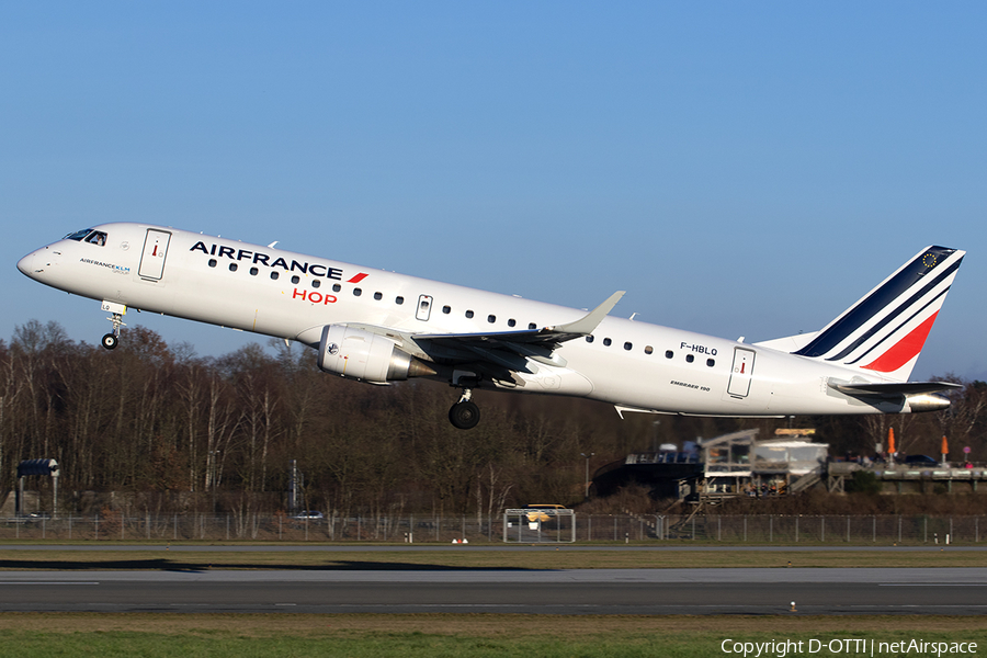 Air France HOP Embraer ERJ-190STD (ERJ-190-100STD) (F-HBLQ) | Photo 549760