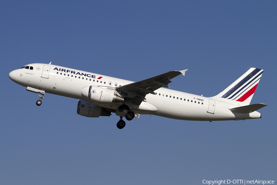 Air France Airbus A320-214 (F-HBND) | Photo 380065