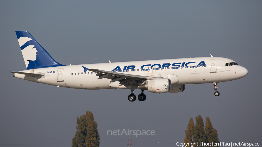 Air Corsica Airbus A320-216 (F-HBSA) | Photo 438318