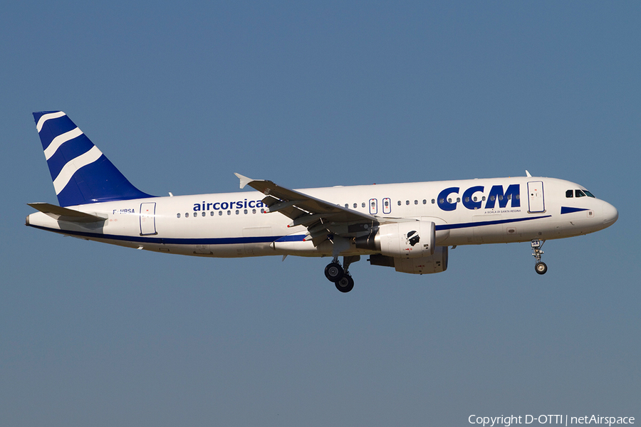 CCM Airlines - Compagnie Corse Mediterranee Airbus A320-216 (F-HBSA) | Photo 371548