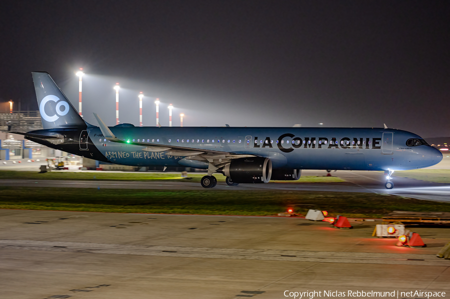 La Compagnie Airbus A321-251NX (F-HBUZ) | Photo 439991