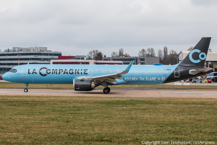 La Compagnie Airbus A321-251NX (F-HBUZ) | Photo 440185