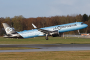 La Compagnie Airbus A321-251NX (F-HBUZ) at  Hamburg - Fuhlsbuettel (Helmut Schmidt), Germany