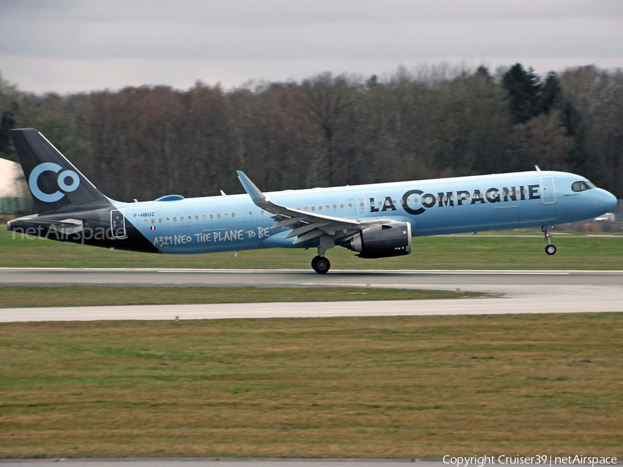 La Compagnie Airbus A321-251NX (F-HBUZ) | Photo 449680