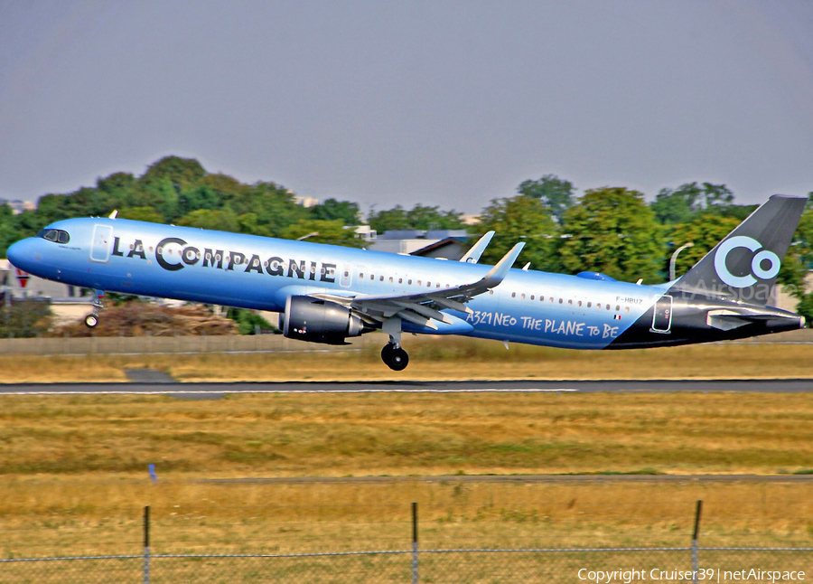 La Compagnie Airbus A321-251NX (F-HBUZ) | Photo 375182