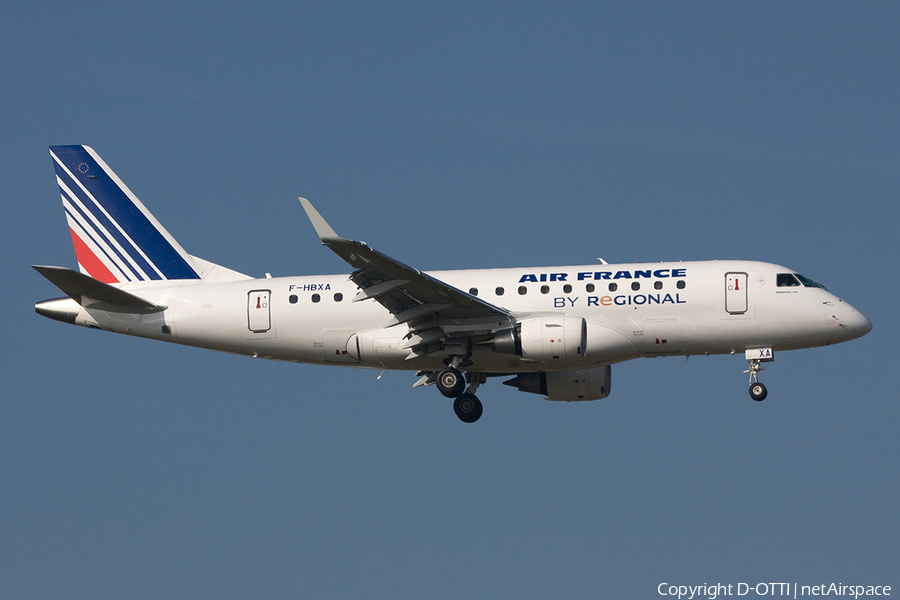 Air France (Régional) Embraer ERJ-170LR (ERJ-170-100LR) (F-HBXA) | Photo 270742