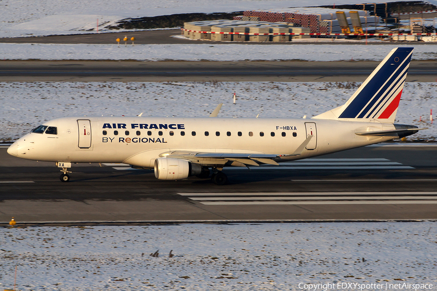 Air France (Régional) Embraer ERJ-170LR (ERJ-170-100LR) (F-HBXA) | Photo 279622
