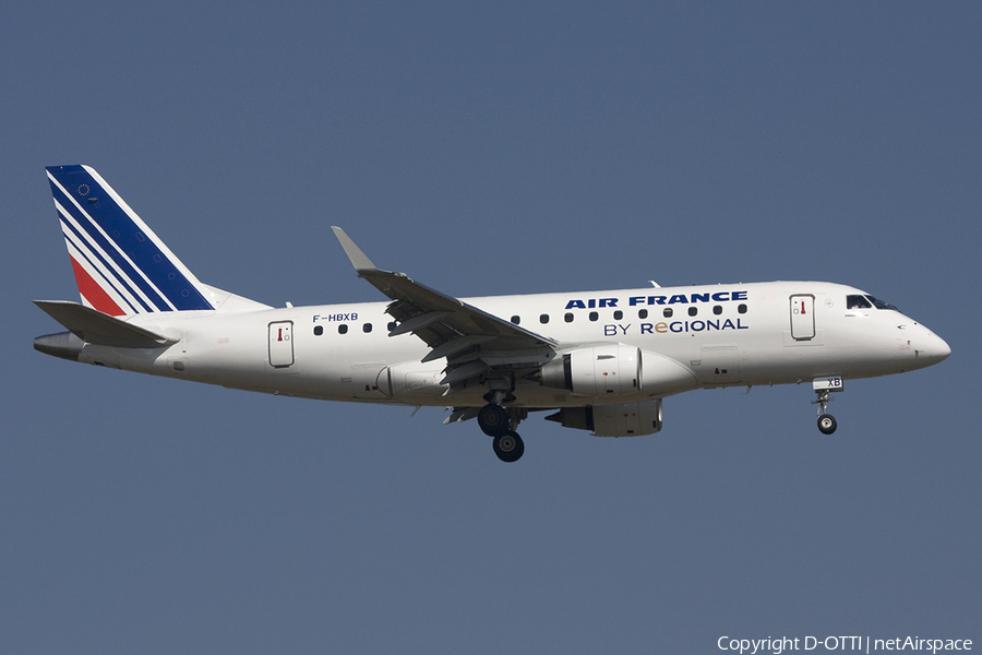Air France (Régional) Embraer ERJ-170STD (ERJ-170-100) (F-HBXB) | Photo 272746