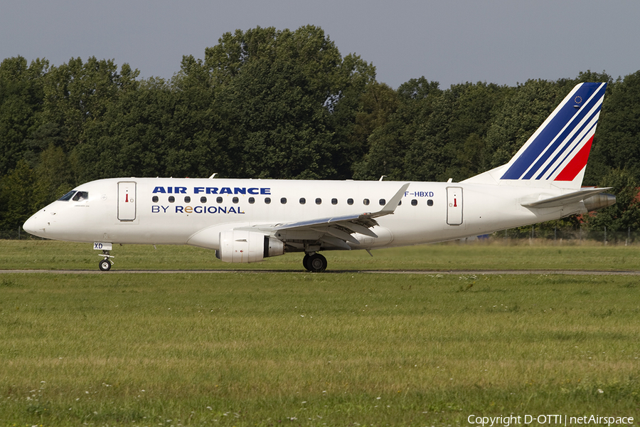 Air France (Régional) Embraer ERJ-170STD (ERJ-170-100) (F-HBXD) | Photo 389511