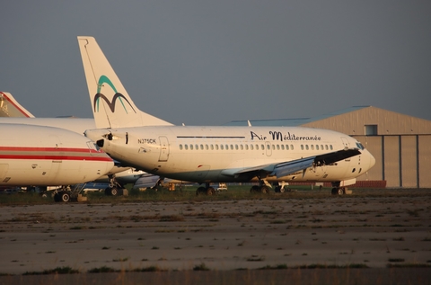 Air Mediterranee Boeing 737-5L9 (F-HCOA) at  Oscoda–Wurtsmith, United States