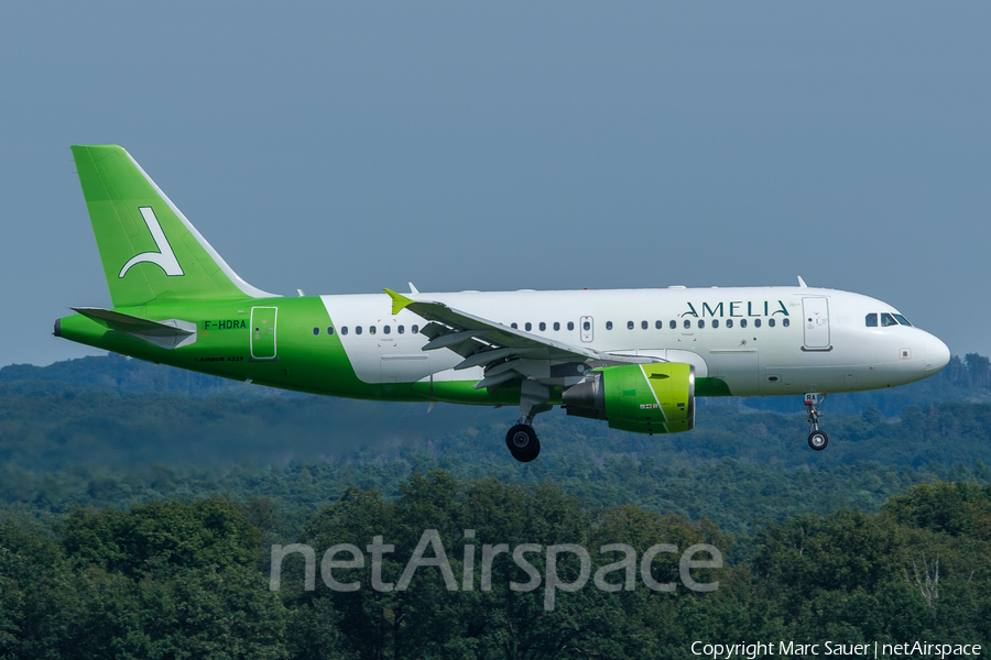 Amelia International Airbus A319-111 (F-HDRA) | Photo 586673