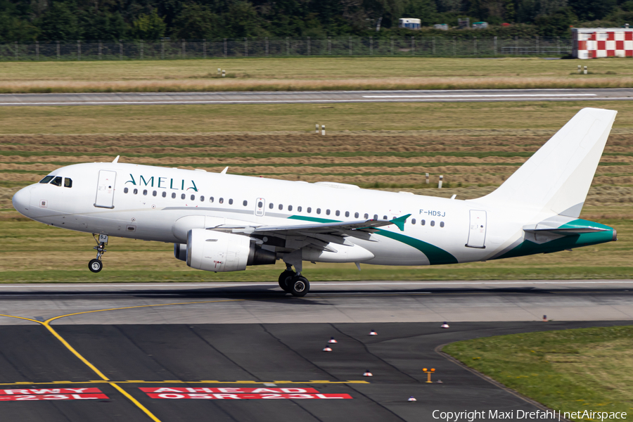 Amelia International Airbus A319-112 (F-HDSJ) | Photo 513532