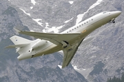 (Private) Dassault Falcon 7X (F-HECD) at  Innsbruck - Kranebitten, Austria