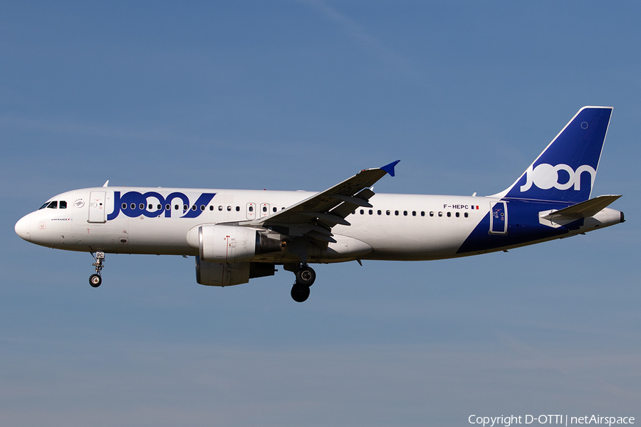 Joon Airbus A320-214 (F-HEPC) | Photo 292211
