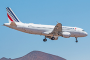 Air France Airbus A320-214 (F-HEPE) at  Gran Canaria, Spain
