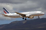 Air France Airbus A320-214 (F-HEPE) at  Gran Canaria, Spain