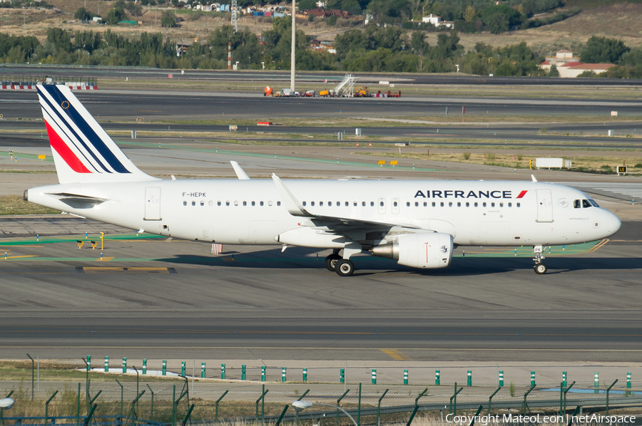 Air France Airbus A320-214 (F-HEPK) | Photo 350201