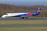 VallJet Embraer ERJ-145MP (F-HFCN) at  Paderborn - Lippstadt, Germany