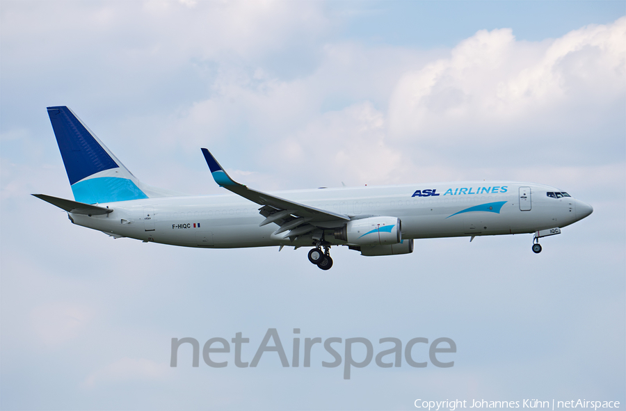 ASL Airlines France Boeing 737-8AS(BCF) (F-HIQC) | Photo 454611