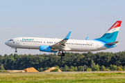 Luxair Boeing 737-8Q8 (F-HJUL) at  Luxembourg - Findel, Luxembourg