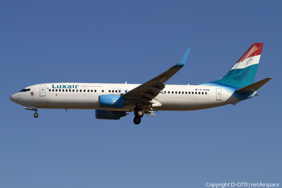 Luxair Boeing 737-8Q8 (F-HJUL) | Photo 414038