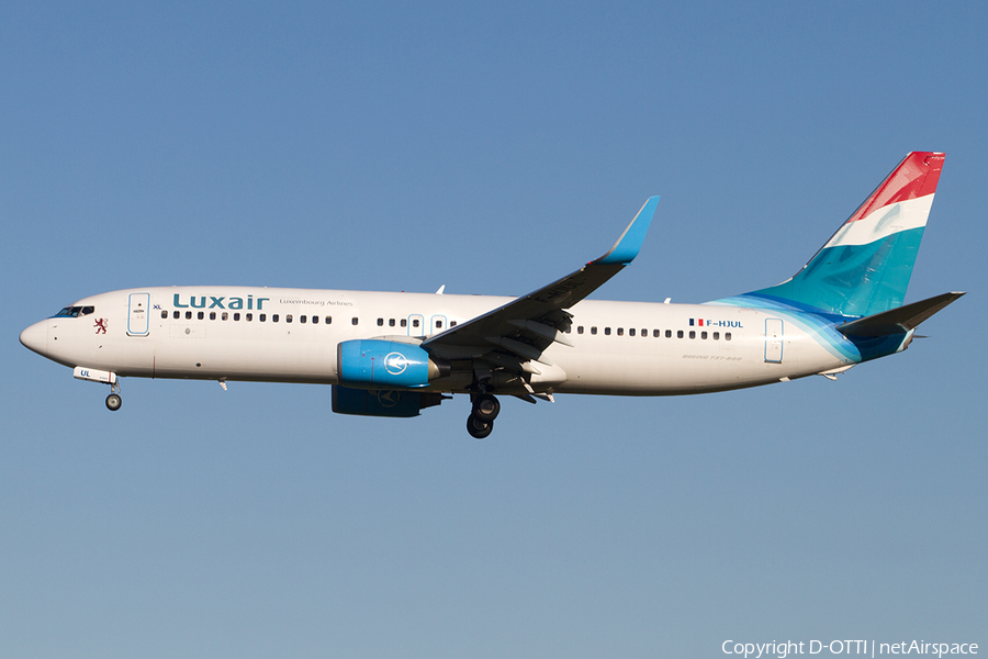 Luxair Boeing 737-8Q8 (F-HJUL) | Photo 523675