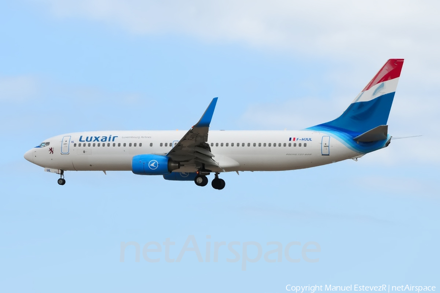 Luxair Boeing 737-8Q8 (F-HJUL) | Photo 323687