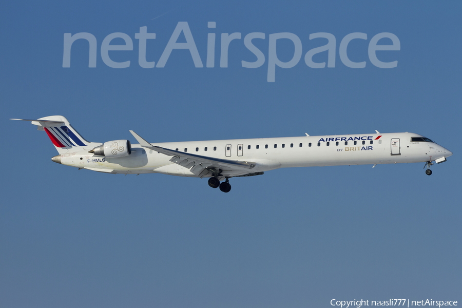 Air France (Brit Air) Bombardier CRJ-1000EL (F-HMLG) | Photo 12239
