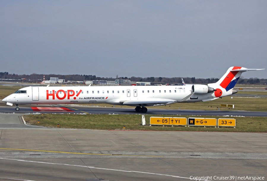 HOP! Bombardier CRJ-1000EL (F-HMLJ) | Photo 269078