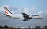 Air France Airbus A380-861 (F-HPJA) at  Miami - International, United States