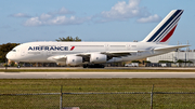 Air France Airbus A380-861 (F-HPJD) at  Miami - International, United States