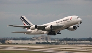Air France Airbus A380-861 (F-HPJF) at  Miami - International, United States