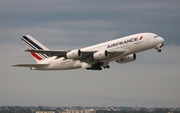 Air France Airbus A380-861 (F-HPJF) at  Miami - International, United States